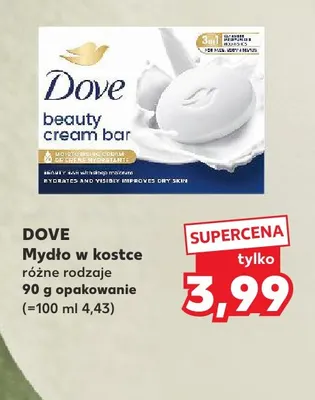 Mydło w kostce Dove promocja w Kaufland