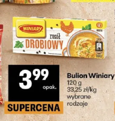 Bulion drobiowy Winiary promocja w Delikatesy Centrum