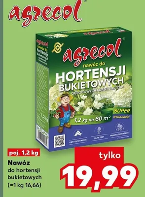 Nawóz do hortensji bukietowych Agrecol promocja w Kaufland