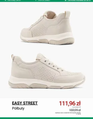 Półbuty EASY STREET promocja w Deichmann