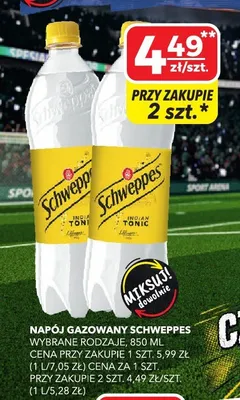 Napój gazowany Schweppes promocja w Top Market