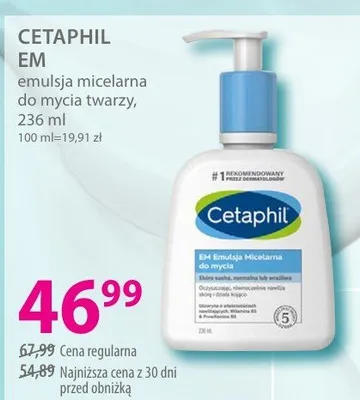 Emulsja do mycia do twarzy promocja w Hebe