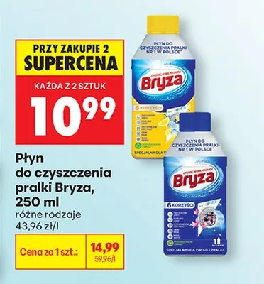Płyn do czyszczenia pralki promocja w Biedronka