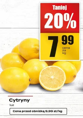 Cytryny promocja w Supeco