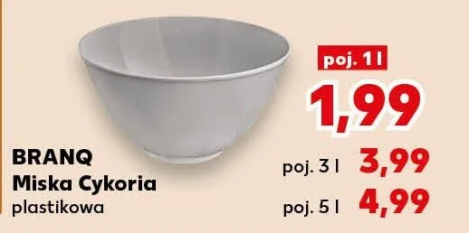 Miska Cykoria plastikowa 5 l promocja w Kaufland