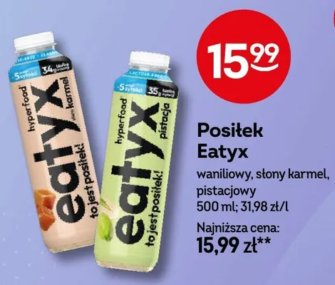 Posiłek Eatyx waniliowy promocja w Żabka
