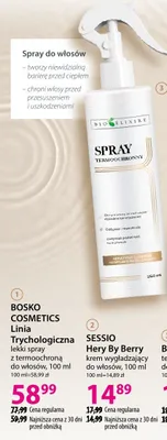 Spray termochronny BIOÉLIXIRE do włosów promocja w Hebe