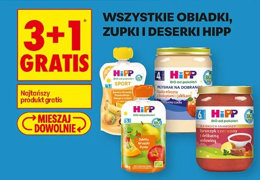 Obiadki, zupki i deserki promocja w Biedronka