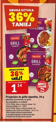 Przyprawa do grilla Appetita pikantna promocja w Twój Market
