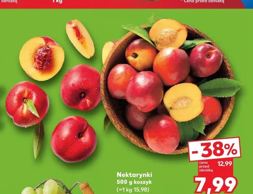Nektarynki promocja w Kaufland