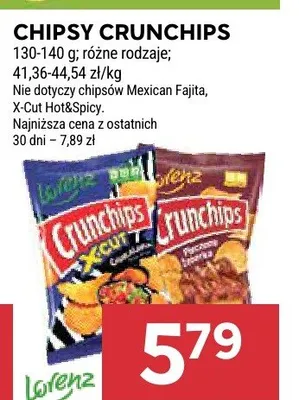 Chipsy Crunchips Lorenz promocja w Stokrotka