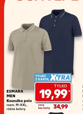 Koszulka polo Esmara Men promocja w Kaufland
