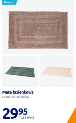 Mata łazienkowa 50x80 cm promocja w Action