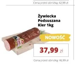 Żywiecka Podsuszana Kier promocja w Torimpex Toruńska Sieć Sklepów Spożywczych