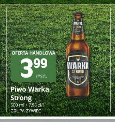 Piwo Warka Strong promocja w Marketvita