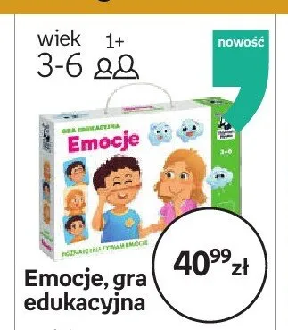 Gra edukacyjna Emocje promocja w Empik