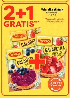 Galaretka Winiary smak truskawkowy promocja w POLOmarket