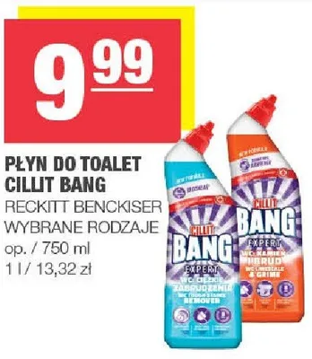 Płyn do toalet Cillit Bang promocja w SPAR