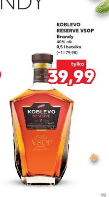 Brandy Koblevo Reserve VSOP promocja w Kaufland