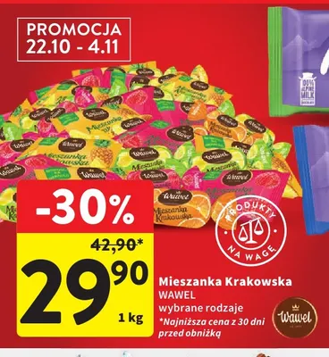 Mieszanka Krakowska Wawel promocja w Intermarche