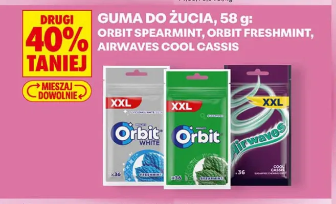Guma do żucia promocja w Biedronka