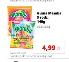 Guma Mamba promocja w Torimpex Toruńska Sieć Sklepów Spożywczych