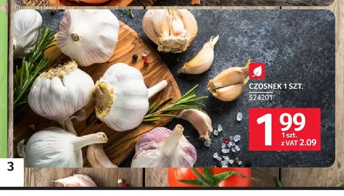Czosnek promocja w Selgros
