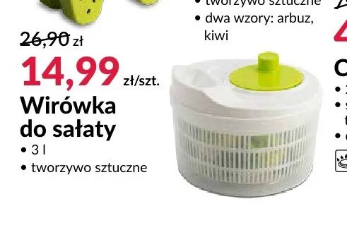 Wirówka do sałaty promocja w Salony Agata