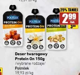 Deser twarogowy pistacjowy Protein On promocja w API Market