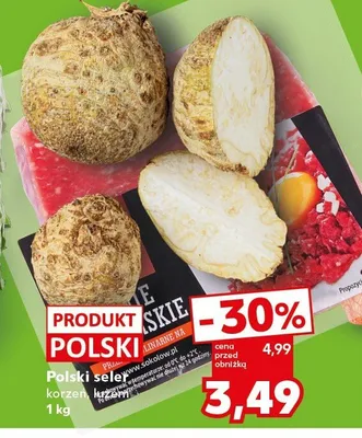 Seler korzeń luzem promocja w Kaufland