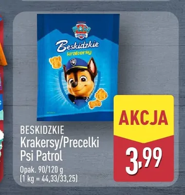 Precelki Psi Patrol Beskidzkie promocja w Aldi