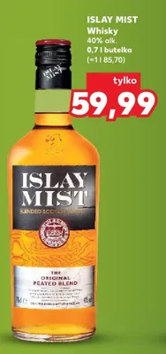 Whisky ISLAY MIST 40% alk. promocja w Kaufland