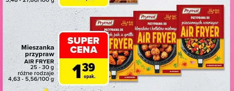 Mieszanka przypraw Air Fryer Prymat promocja w Carrefour
