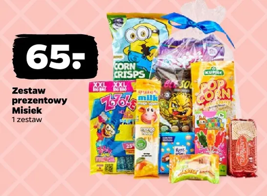 Zestaw prezentowy Misiek promocja w Netto