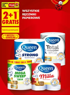 Ręcznik papierowy Queen Strong promocja w Biedronka