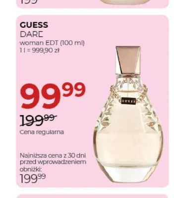 Woda toaletowa Dare Guess promocja w Drogerie Jawa