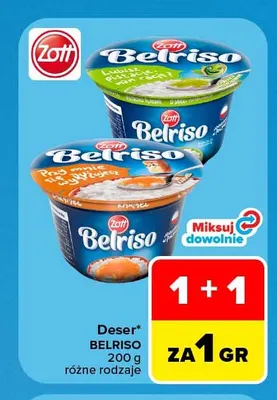 Deser Zott Belriso promocja w Carrefour Market