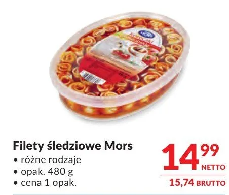 Filety śledziowe Mors promocja w Makro