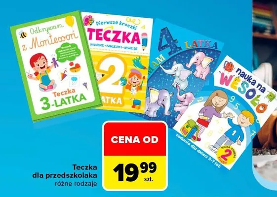 Teczka dla przedszkolaka Aksjomat promocja w Carrefour Market
