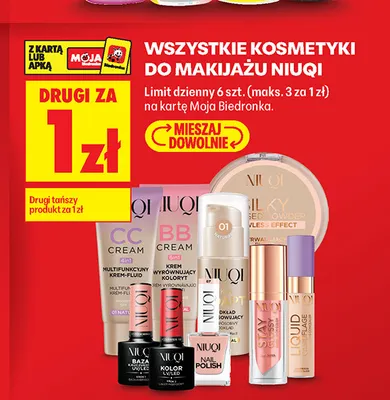 Lakier do paznokci Nail Polish Niuqi promocja w Biedronka