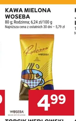 Kawa mielona Rodzinna Woseba promocja w Stokrotka