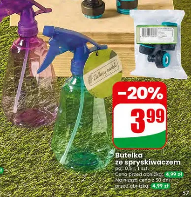 Butelka ze spryskiwaczem promocja w Dino