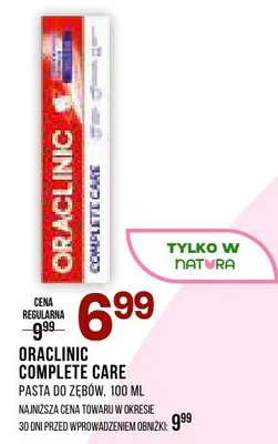 Pasta do zębów Complete Care promocja w Drogerie Natura