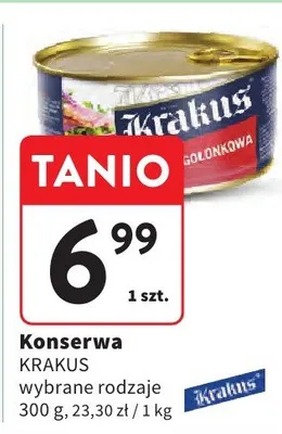 Konserwa Kraków promocja w Intermarche