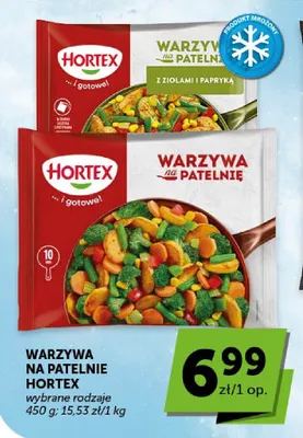 Warzywa na patelnię z ziołami i papryką Hortex promocja w Euro Sklep