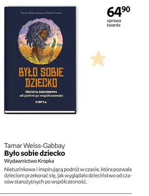 Książka Było sobie dziecko Tamar Weiss-Gabbay Wydawnictwo Kropka oprawa twarda promocja w Empik