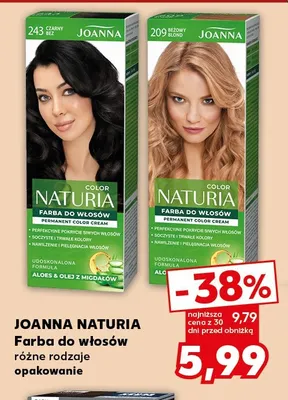 Farba do włosów Joanna Naturia promocja w Kaufland