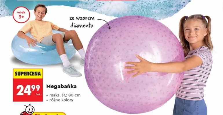 Megabańka maks. śr.: 80cm promocja w Biedronka