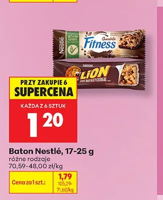 Baton Nestlé Fitness promocja w Biedronka