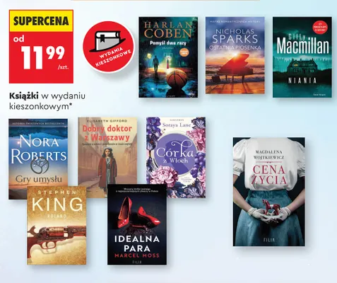 Książki w wydaniu kieszonkowym promocja w Biedronka